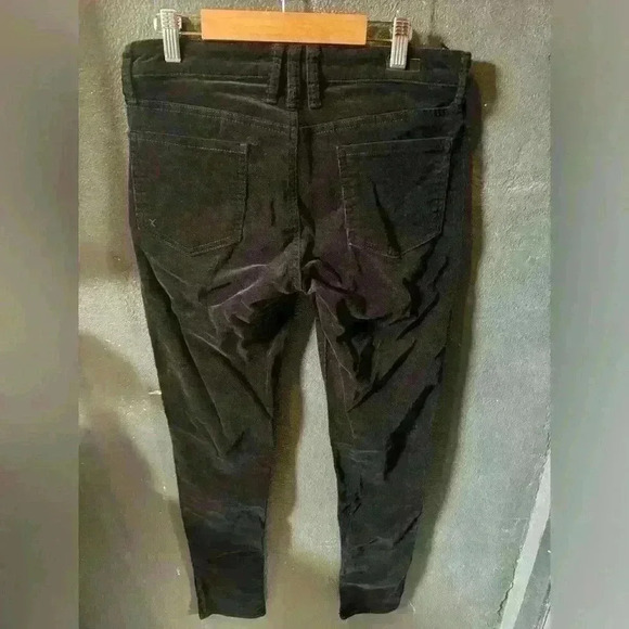 Women’s KUT From The Kloth MIA Black Toothpick Skinny Corduroy Jeans Size 8 - Picture 3 of 3